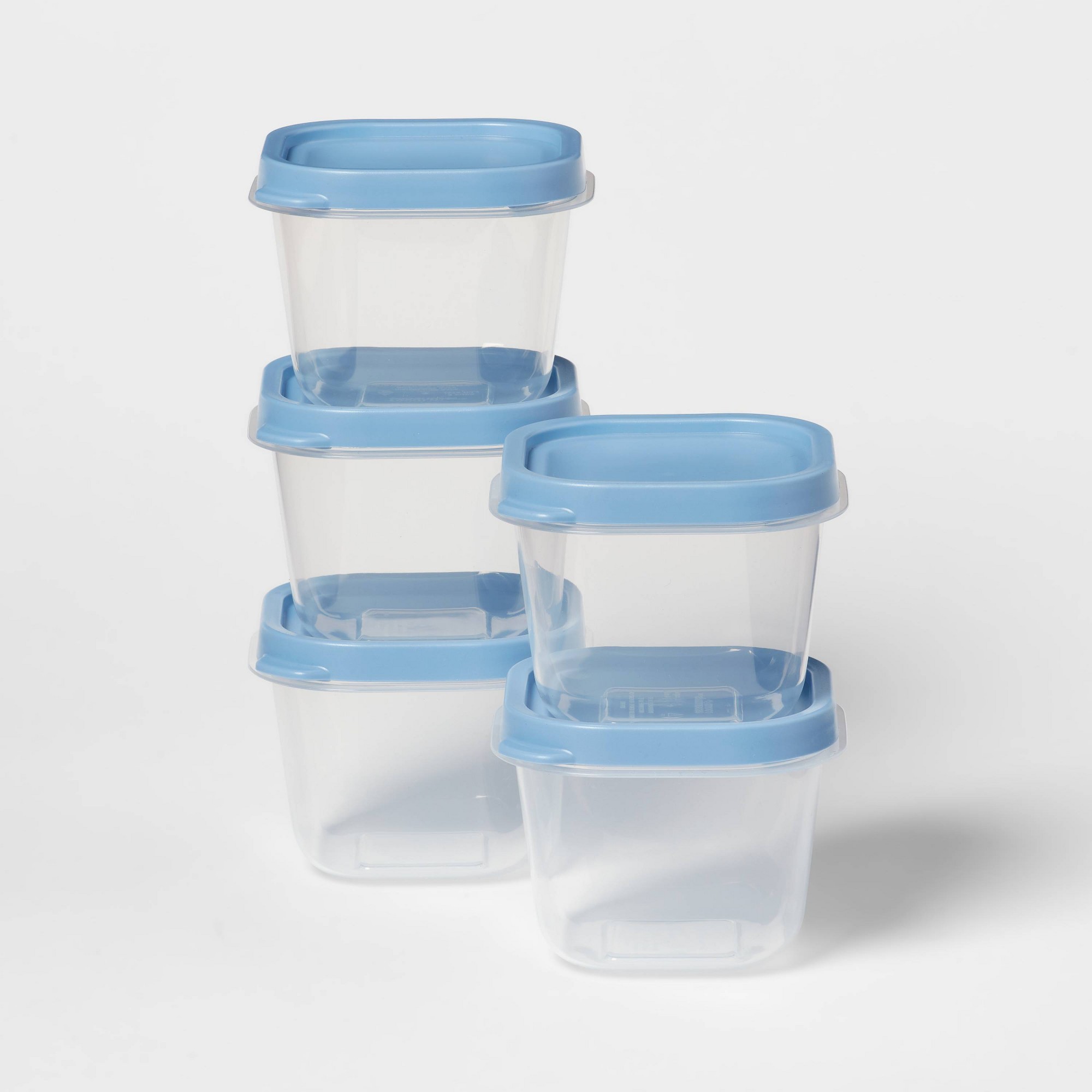 Storage Food Prep - 10pcs Set Wadah Penyimpanan Makanan Plastik