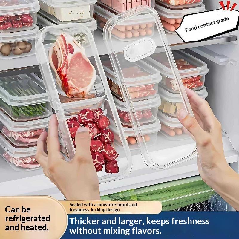 Food Storage For Pantry - Organizer Kulkas Freezer yang Dapat Ditumpuk