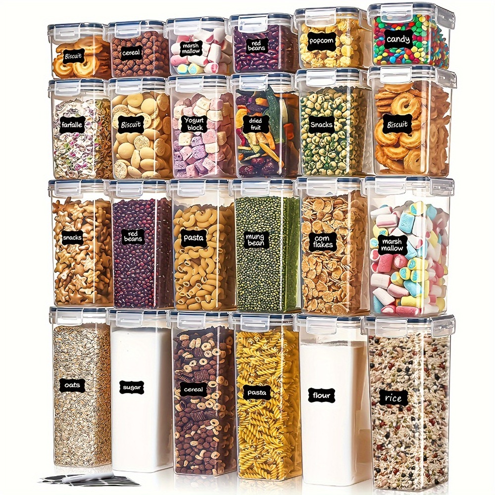 Food Storage For Pantry - 24 Buah Wadah Penyimpanan Makanan 12