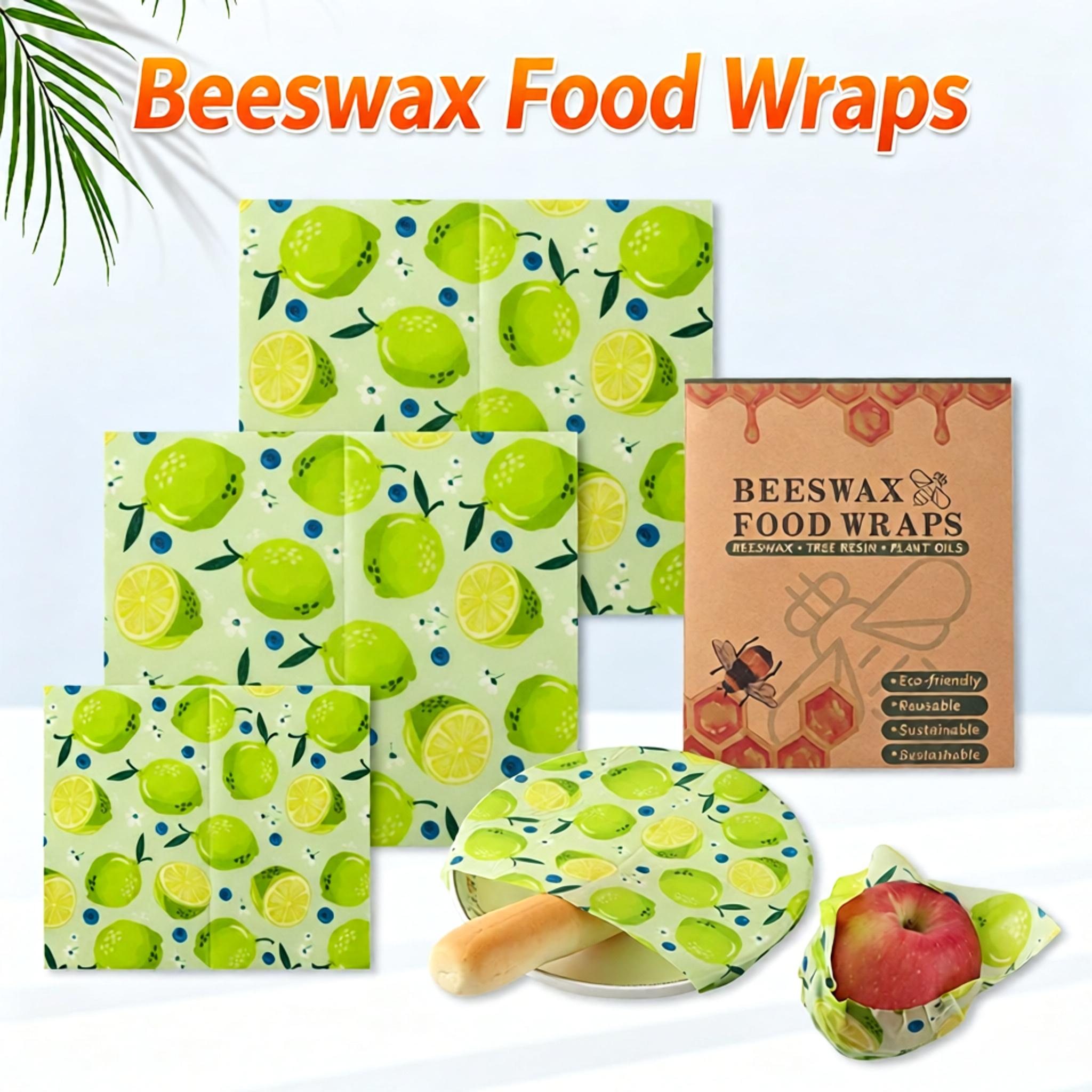 Beeswax Food Wrap - Pembungkus Makanan Lilin Lebah Kertas Makanan
