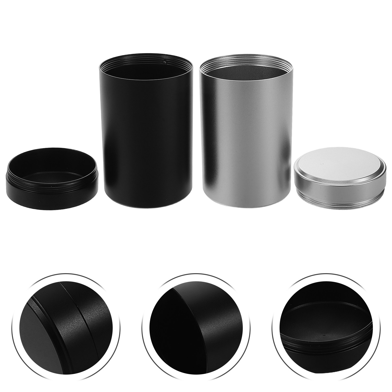 Food Storage Jars & Containers - 2Pcs Set Stoples Logam dari Paduan