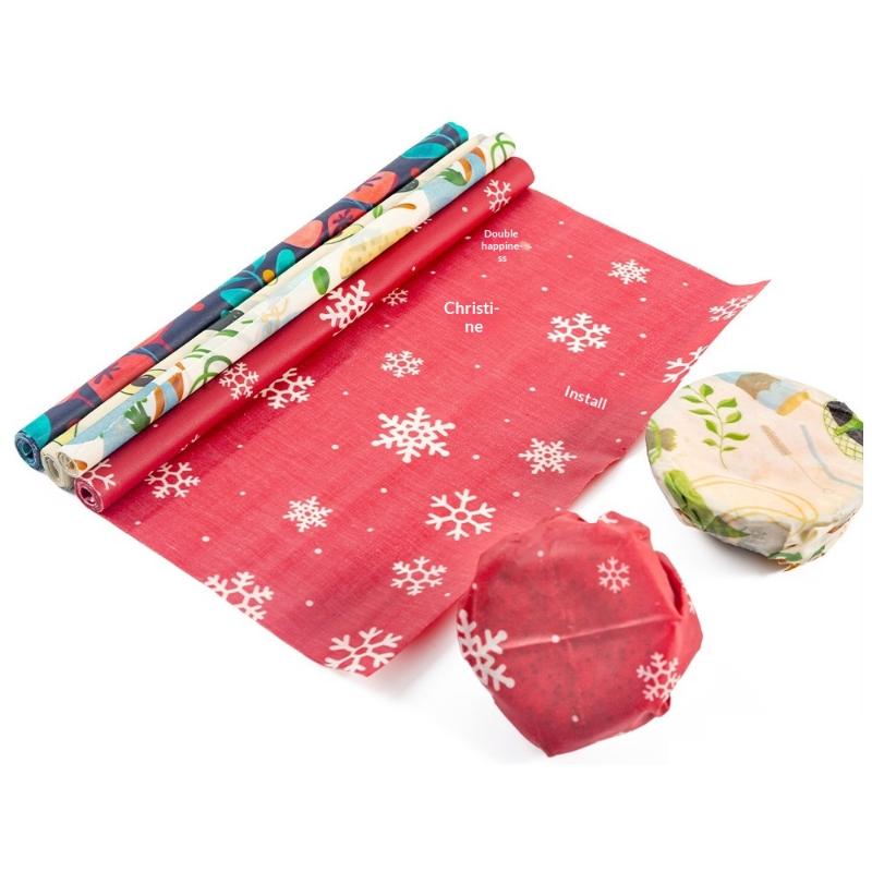 Beeswax Food Wrap - Pembungkus Makanan Lilin Lebah Ramah Lingkungan,
