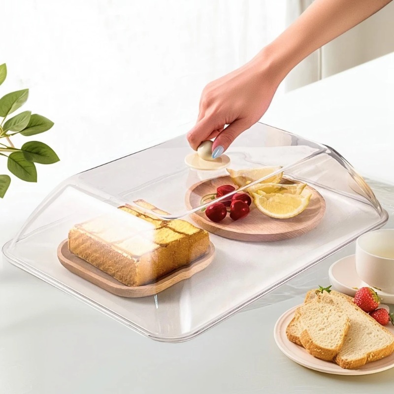 Food Storage Lid - WORTHBUY Penutup Makanan Plastik Dapat Digunakan