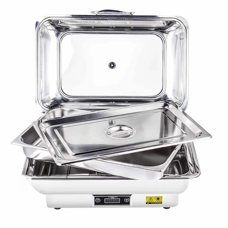 Food Storage To Keep Warm - Pemanas Makanan Listrik Digital Stainless Steel