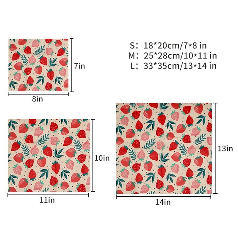 Beeswax Food Wrap - Pembungkus Makanan Lilin Lebah Ramah Lingkungan