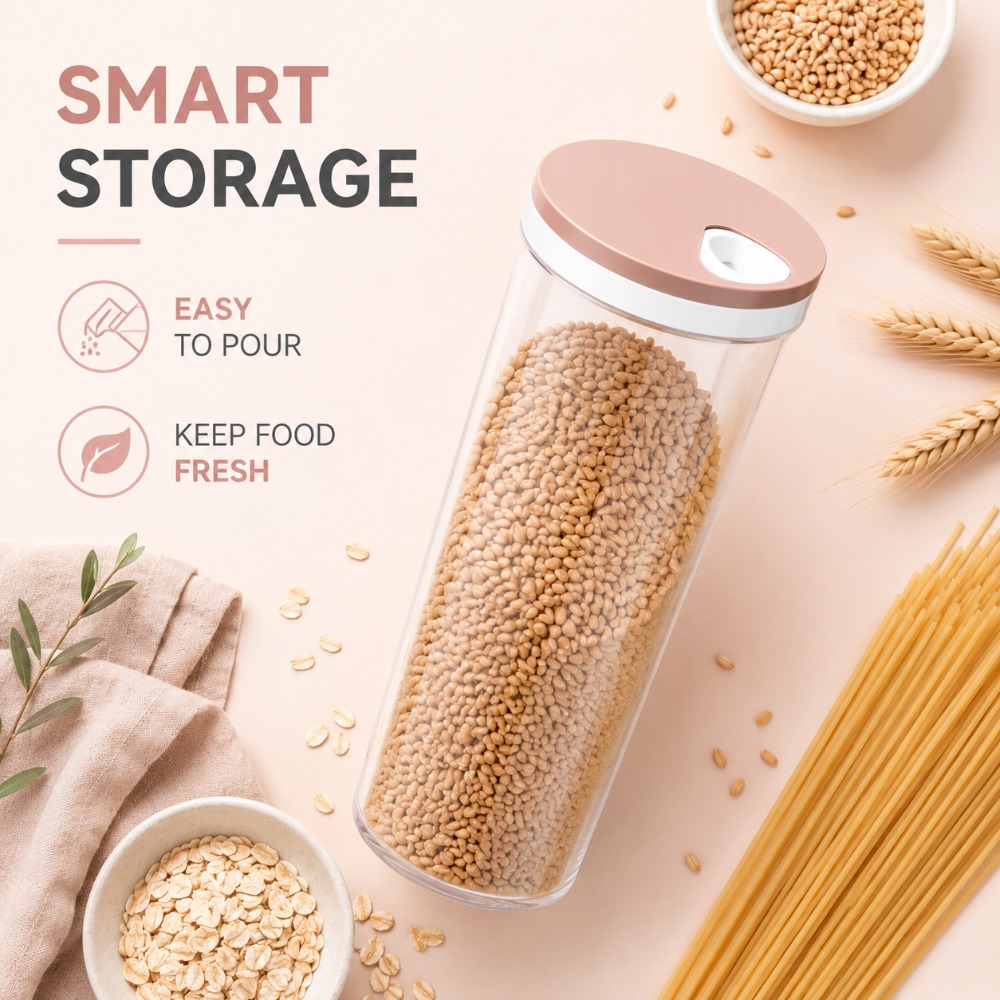 Food Storage For Pantry - Kotak Penyimpanan Mie Kedap Udara 1