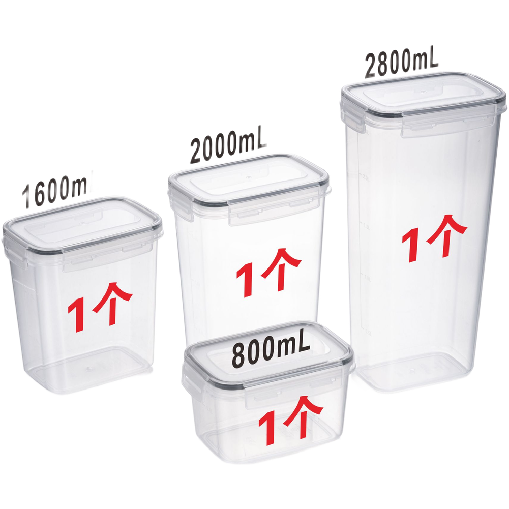 Food Storage Long Term - Set Wadah Penyimpanan Makanan Kedap Udara