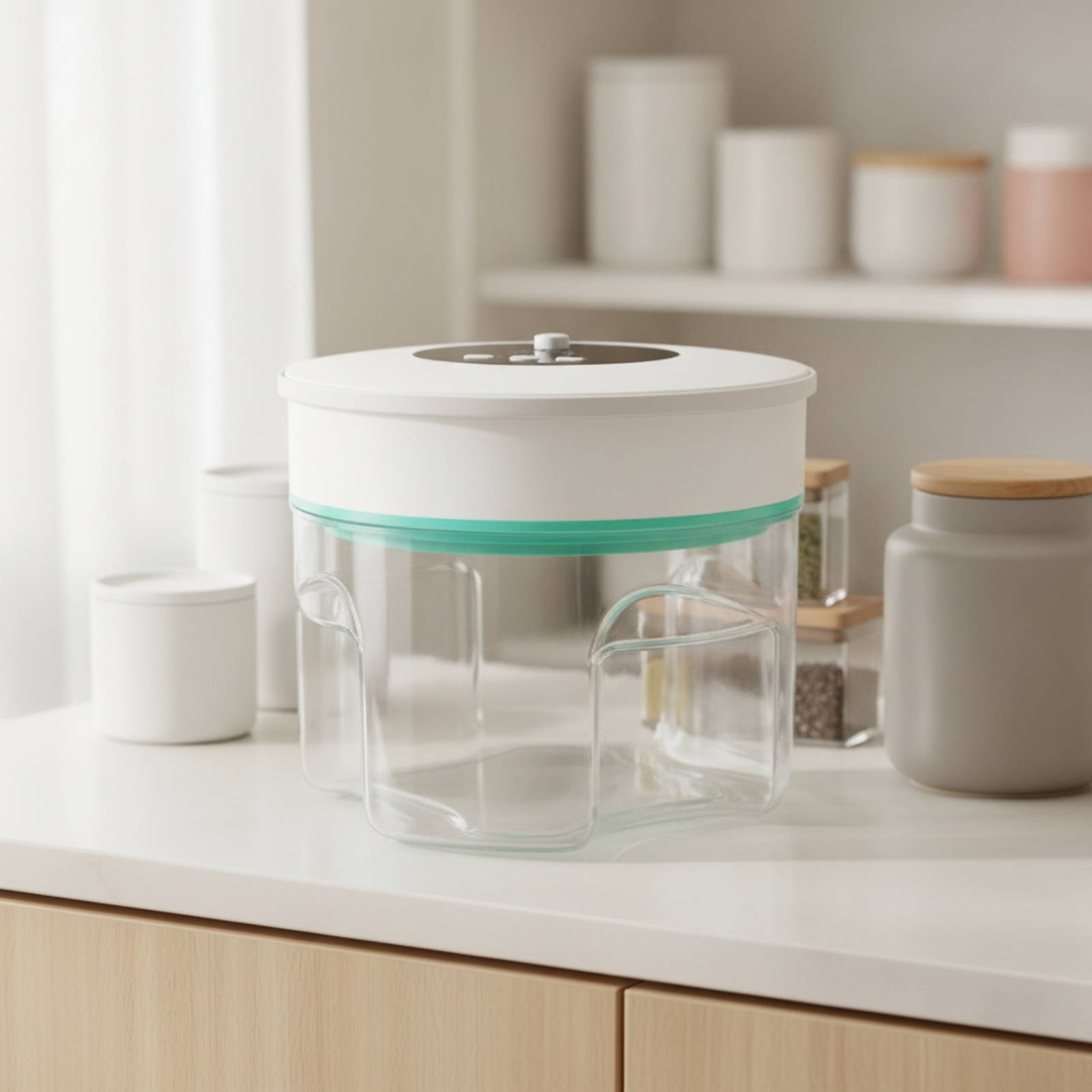 Food Storage Jars & Containers - Stoples Penyimpanan Vakum Wadah Penyimpanan Makanan