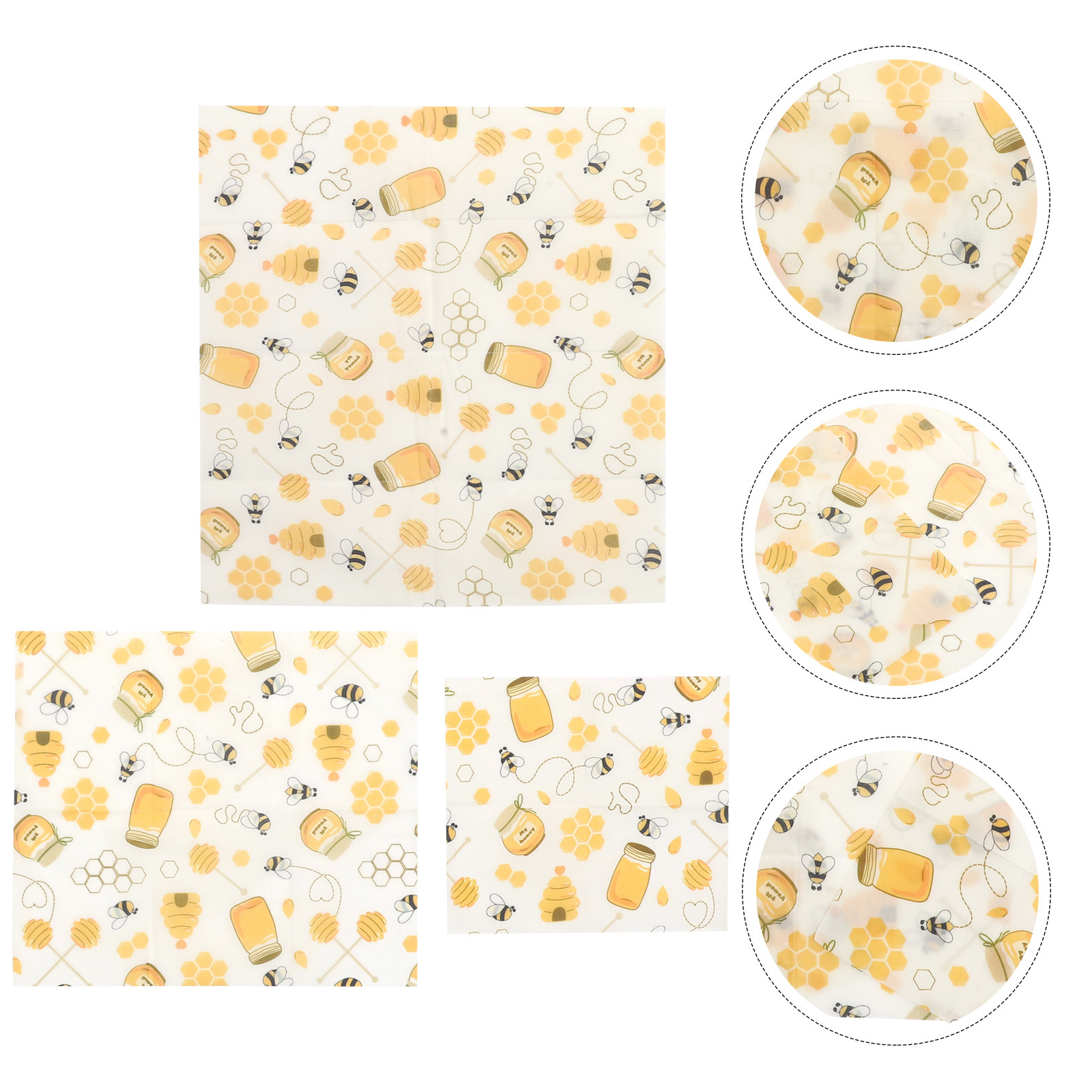 Beeswax Food Wrap - 3pcs Pembungkus Makanan dari Lilin Lebah