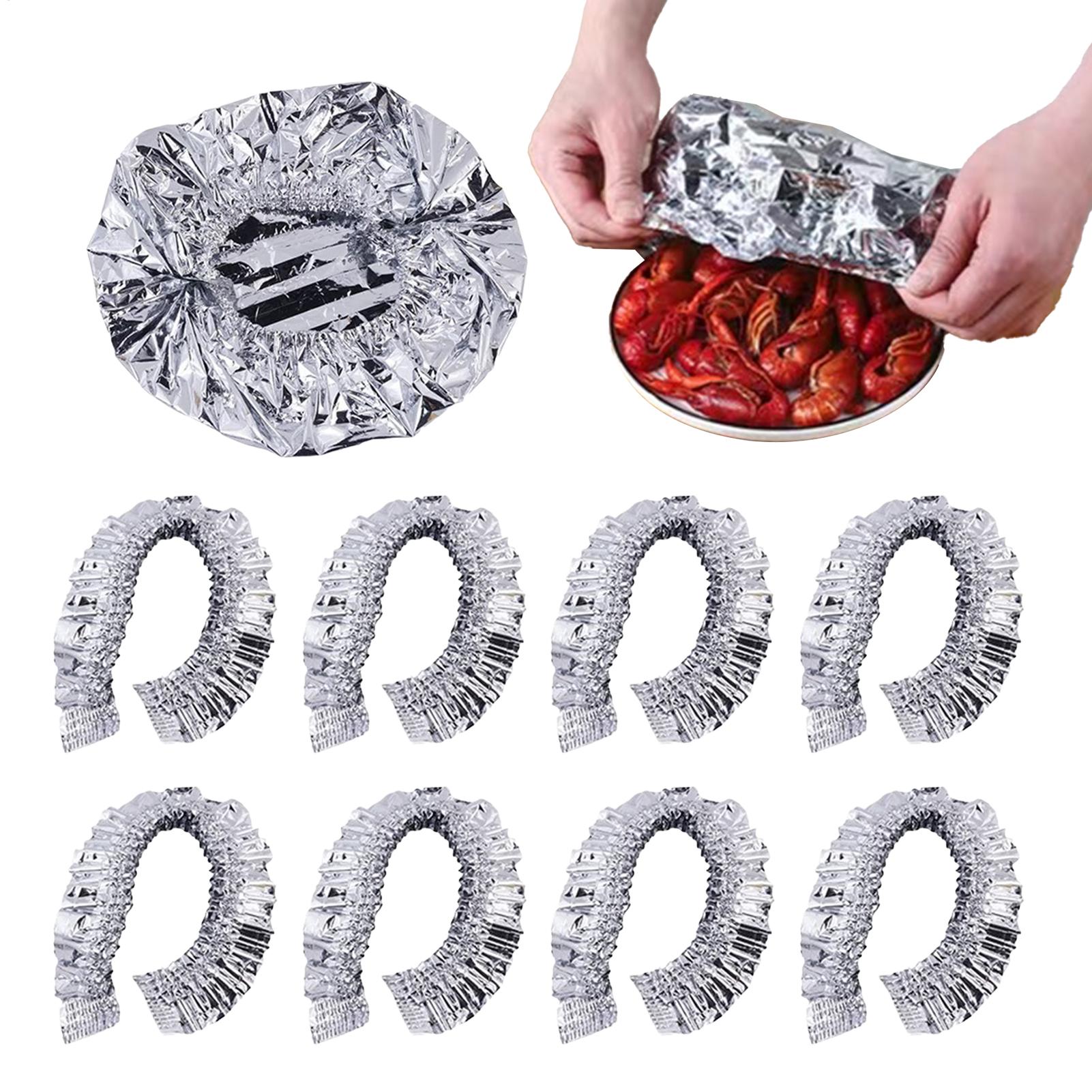 Food Storage To Keep Warm - 10pcs Penutup Insulasi Aluminium Foil Menjaga