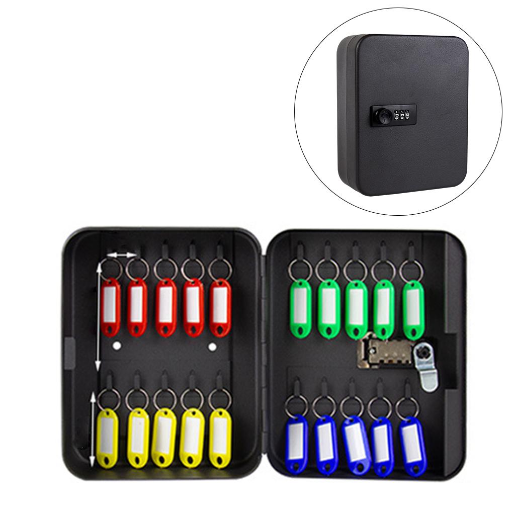 Food Storage Box With Lock And Key - Kotak Penyimpanan Kunci Geser Besi dengan