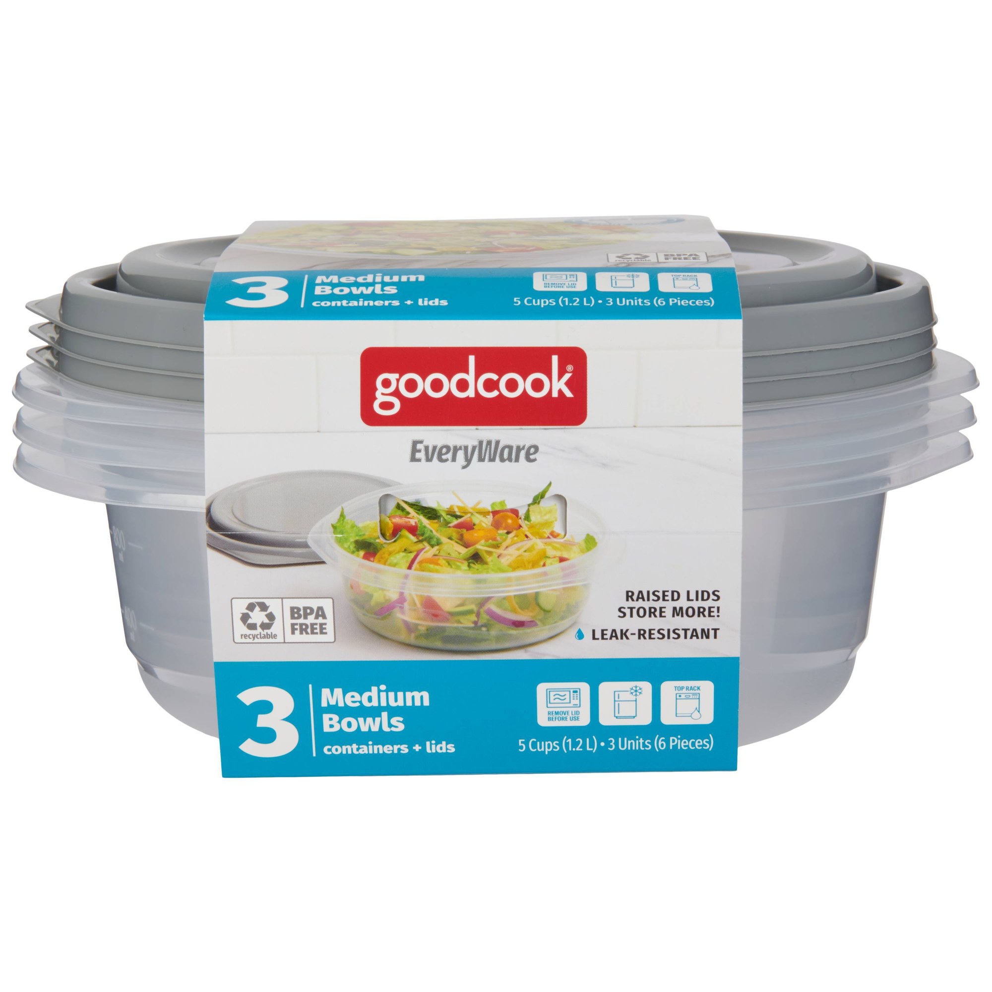 6 buah wadah penyimpanan makan - Food Storage For Pantry ulasan dan harga