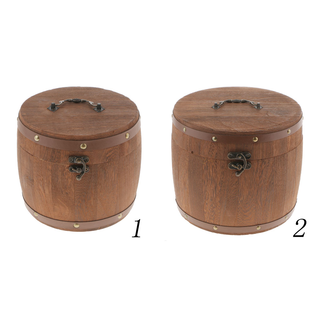 Wadah Teh Kayu Kedap Udara, St - Food Storage Jars With Wooden Lids ulasan dan harga