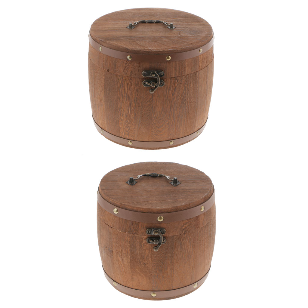 Wadah Teh Kayu Kedap Udara, St - Food Storage Jars With Wooden Lids ulasan dan harga