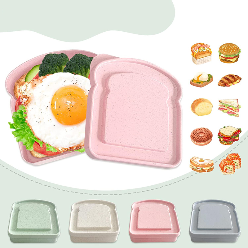 Wadah Sandwich kotak makan sia - Food Storage Oven Safe ulasan dan harga
