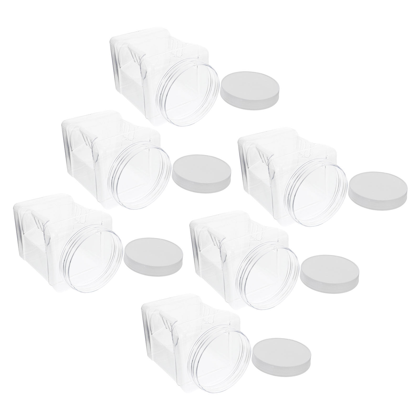 6 Buah Wadah Penyimpanan Plast - Food Storage Jars & Containers ulasan dan harga