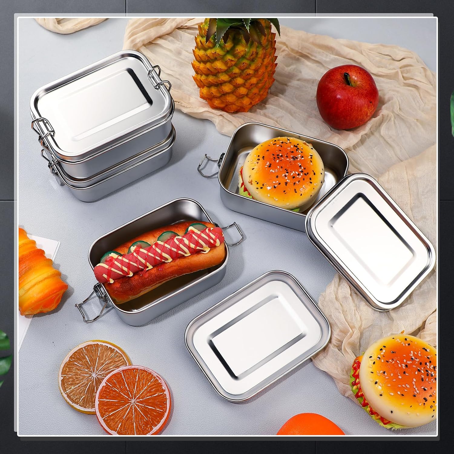 Wadah Penyimpanan Makanan Stai - Storage Food Prep ulasan dan harga