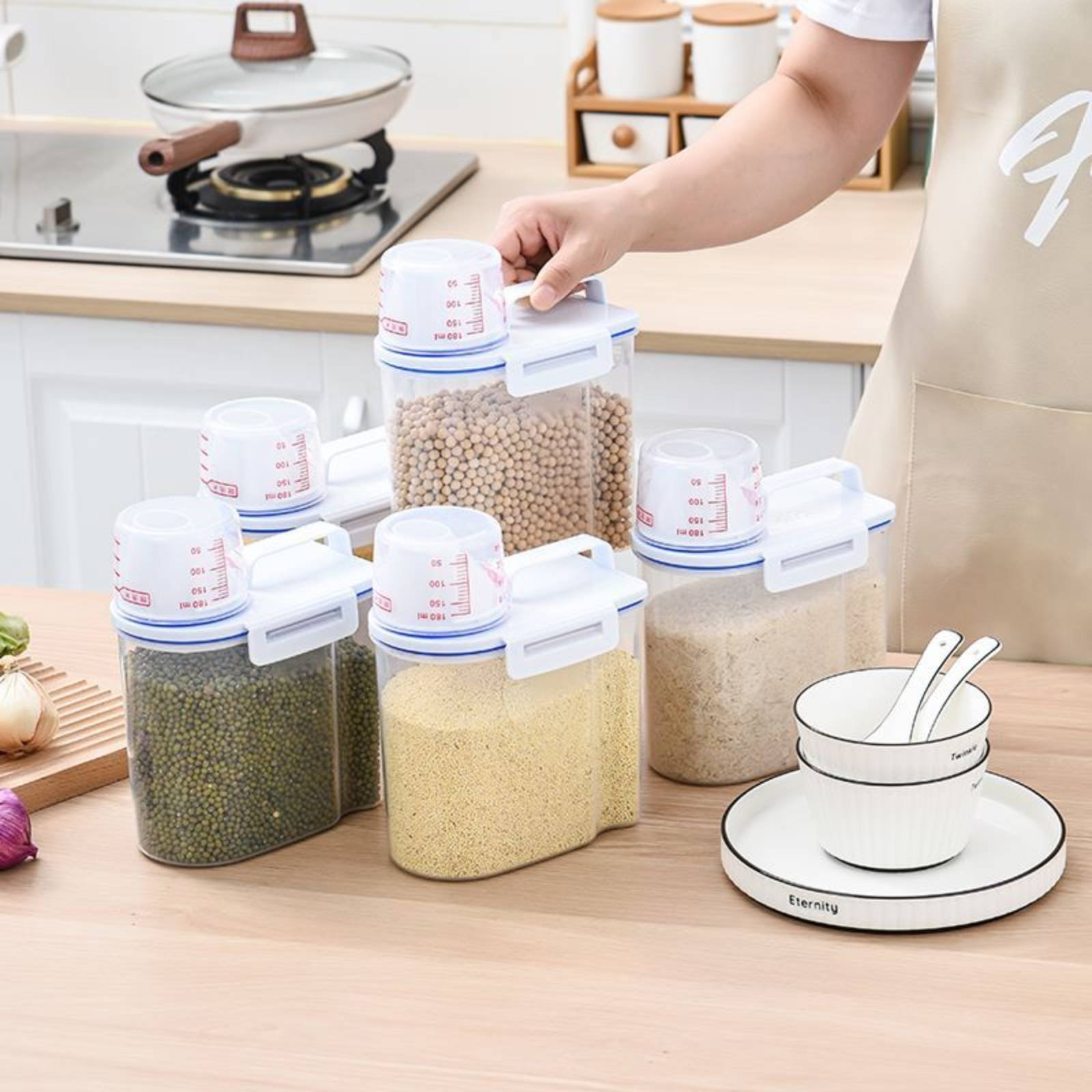 Wadah Penyimpanan Beras Dispen - Food Storage For Pantry ulasan dan harga