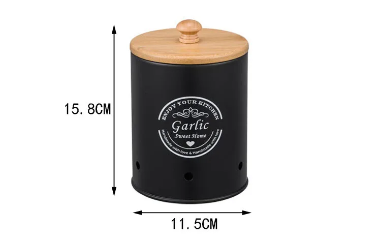 Set 3 Wadah Logam, Wadah Penyi - Food Storage Jars With Wooden Lids ulasan dan harga