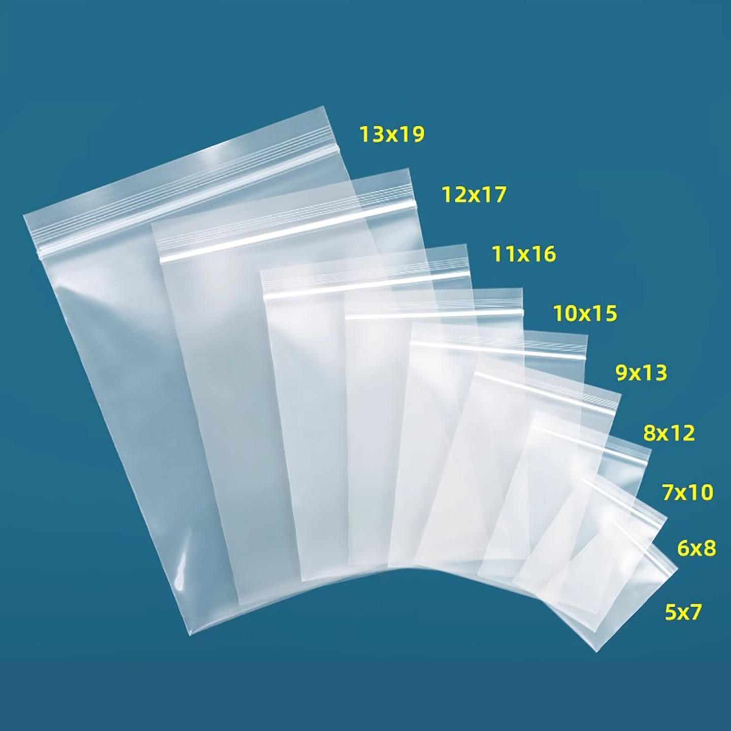 Kantong Zipper PE Putih Berpin - Food Storage Long Term ulasan dan harga