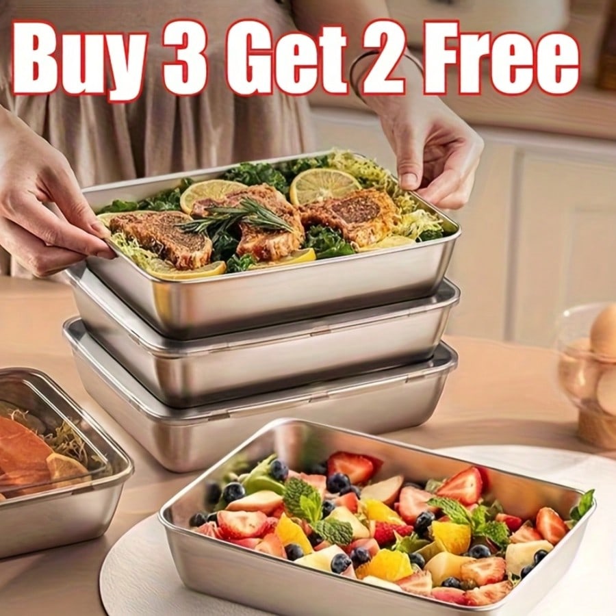 Set Wadah Penyimpanan Makanan  - Food Storage Containers Xl ulasan dan harga