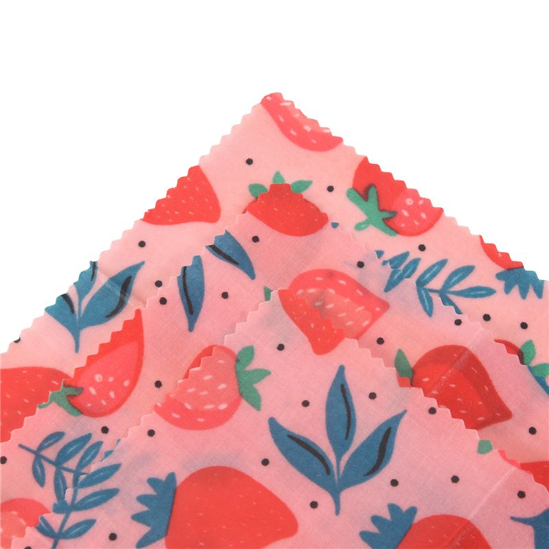 1Set Pembungkus Kain Lilin Leb - Beeswax Food Wrap ulasan dan harga