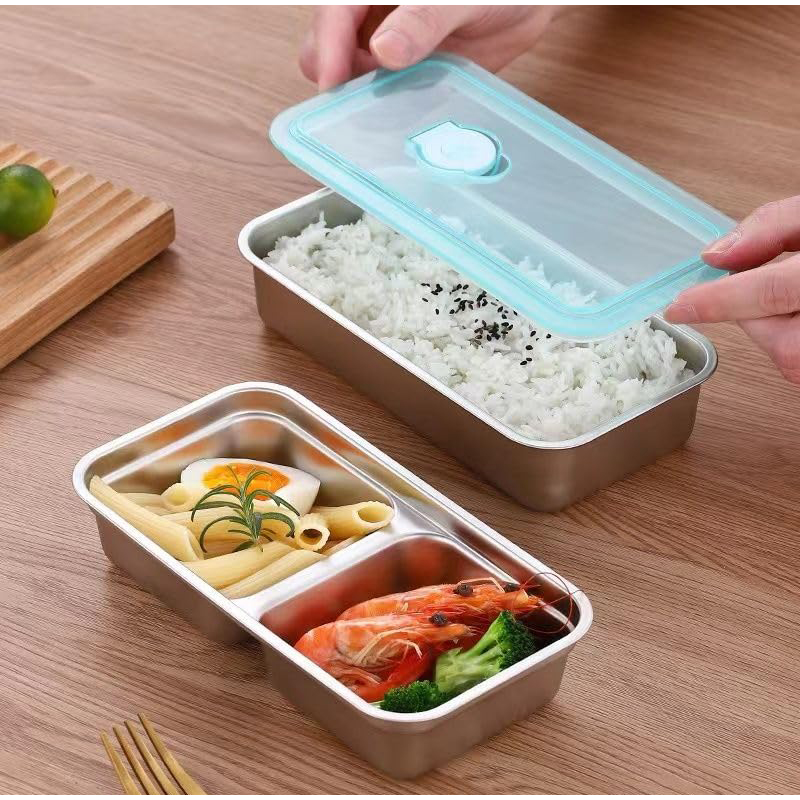 Kotak Penjaga Kesegaran Baja T - Food Storage Stainless Steel Containers ulasan dan harga