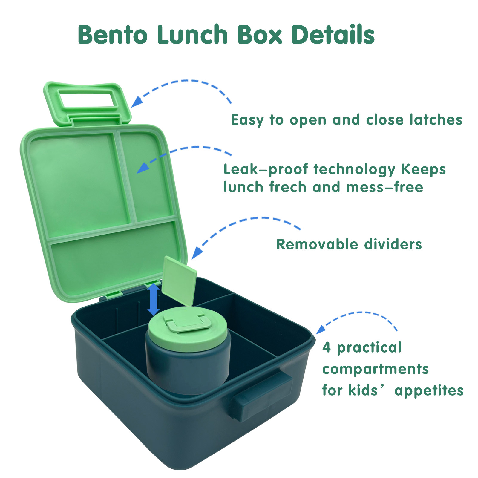 1 Set Kotak Makan Siang Bento  - Food Storage Oven Safe ulasan dan harga