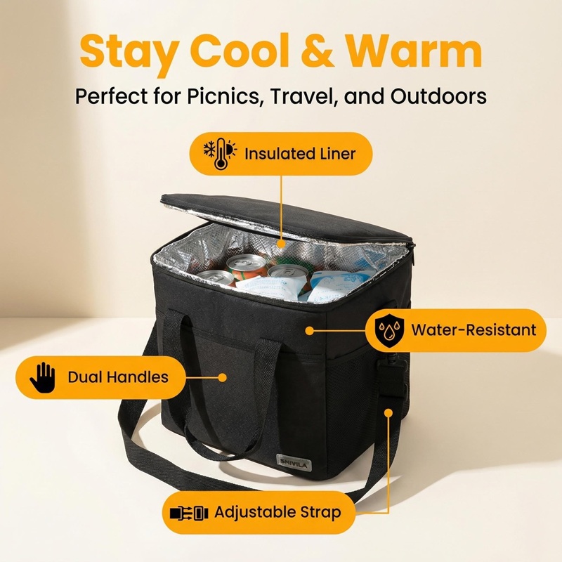 Tas Pendingin Es Luar Ruangan, - Food Storage To Keep Warm ulasan dan harga
