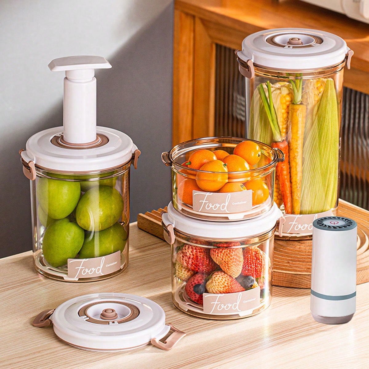 1 Wadah Vakum Kedap Udara untu - Food Storage And Preservation ulasan dan harga