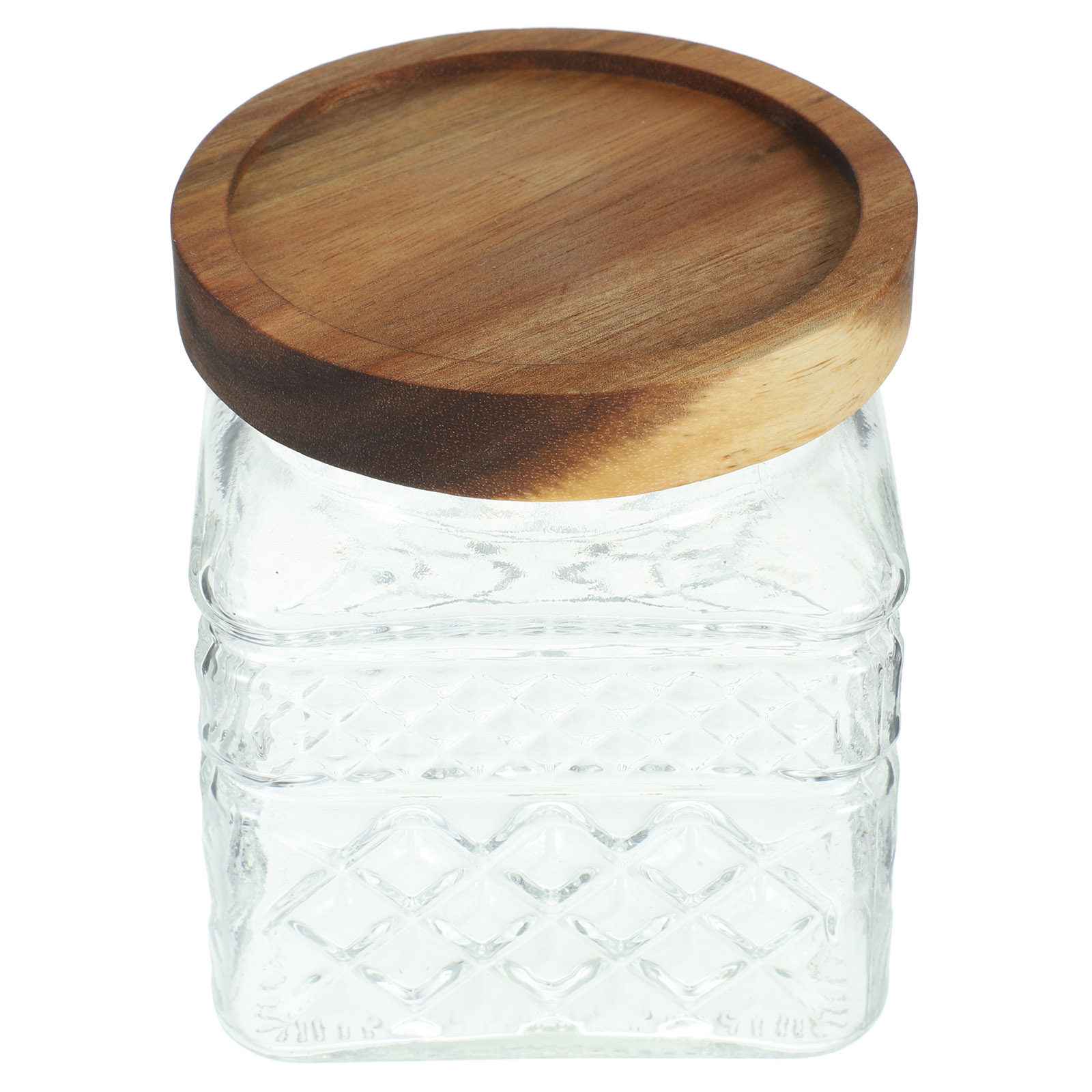 Stoples Penyimpanan Kaca Kedap - Food Storage Jars With Wooden Lids ulasan dan harga