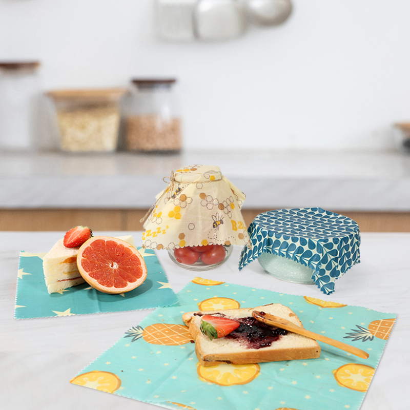 WEEDI 3Pack Pembungkus Makanan - Beeswax Food Wrap ulasan dan harga