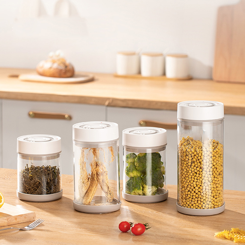 Kitchen Moisture-proof Glass C - Food Storage Jars & Containers ulasan dan harga