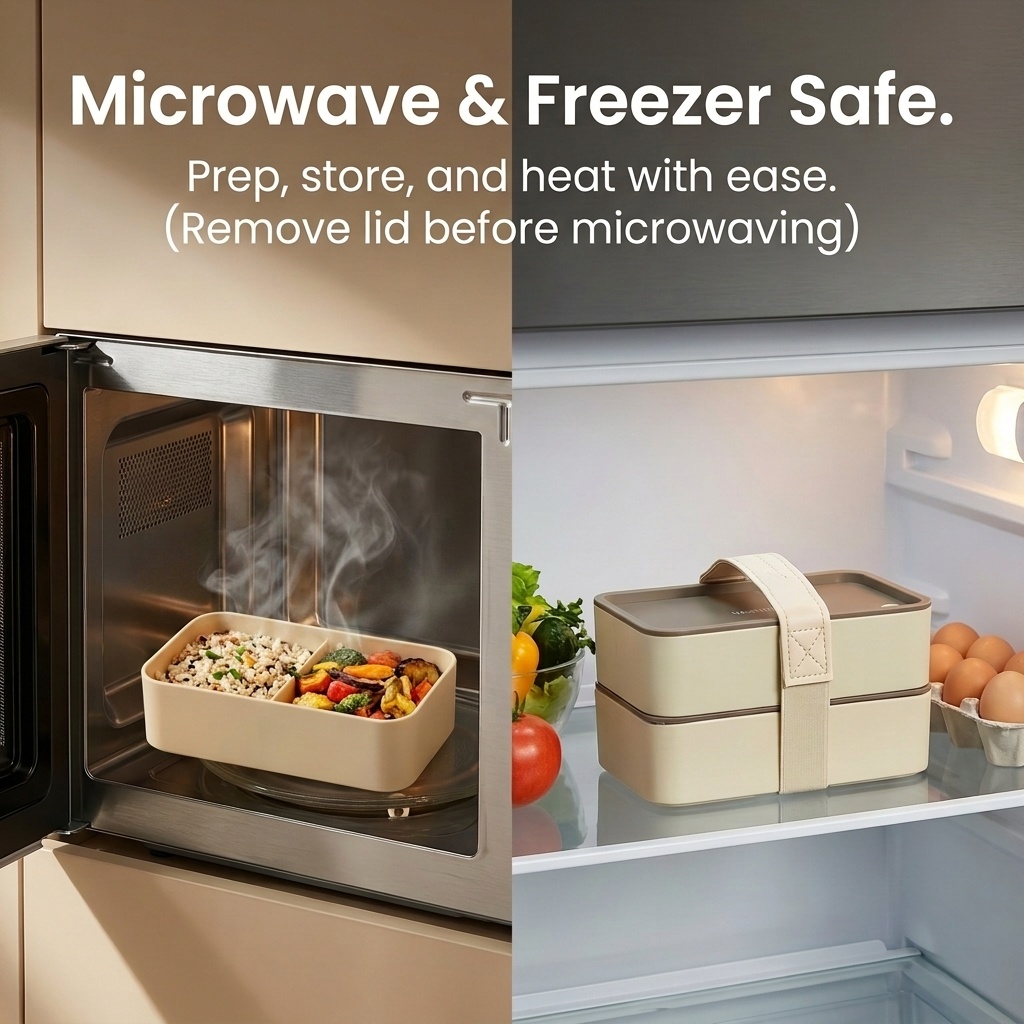 Wadah Makanan Plastik Portabel - Food Storage Oven Safe ulasan dan harga