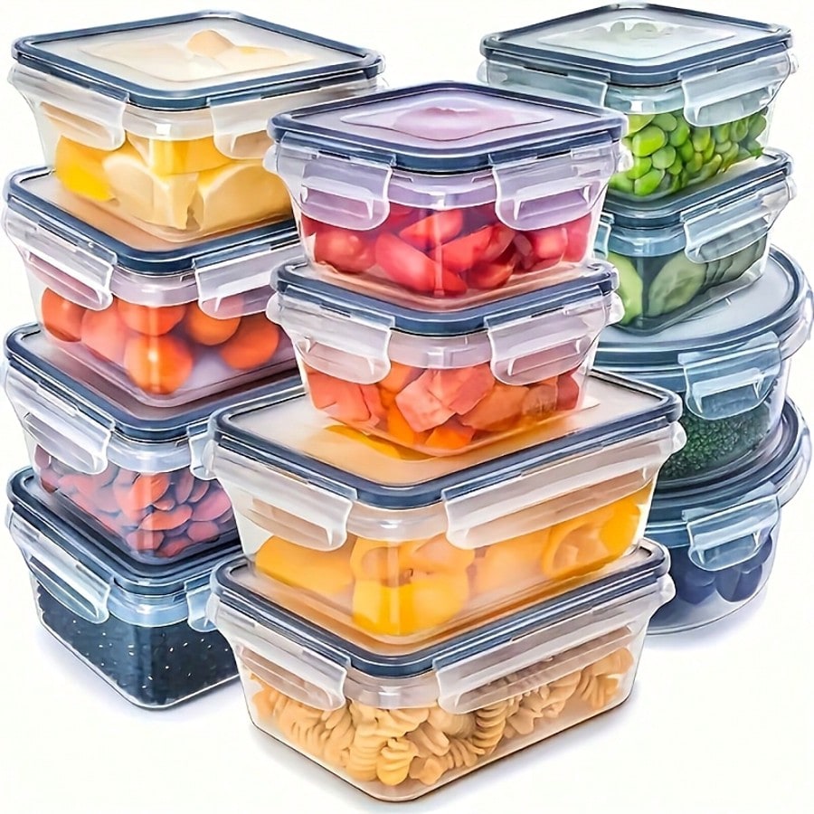 Set Wadah Makanan 24-Potong, K - Storage Food Prep ulasan dan harga