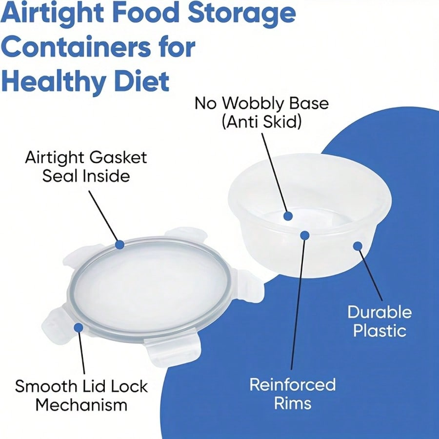 Set Wadah Makanan 24-Potong, K - Storage Food Prep ulasan dan harga