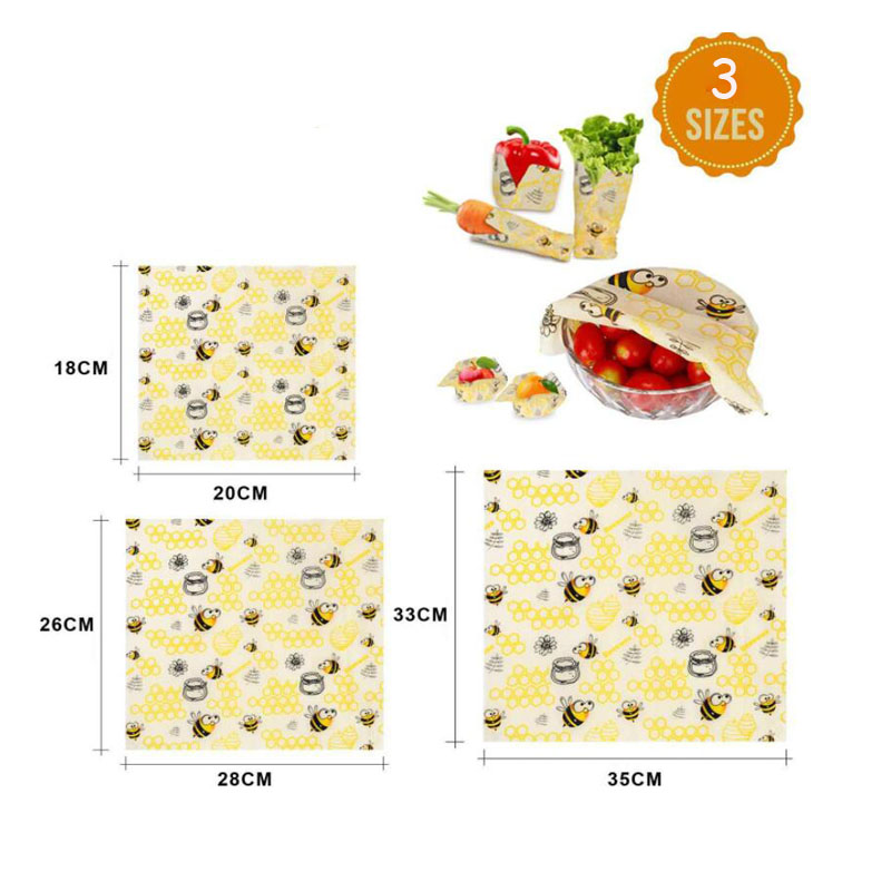 Bungkus Kain Lilin Lebah Organ - Beeswax Food Wrap ulasan dan harga