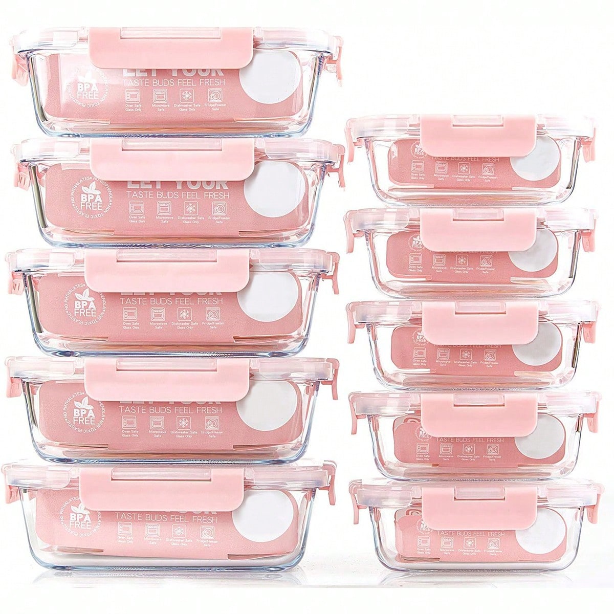 10 Wadah Makanan Kaca, Wadah P - Storage Food Prep ulasan dan harga