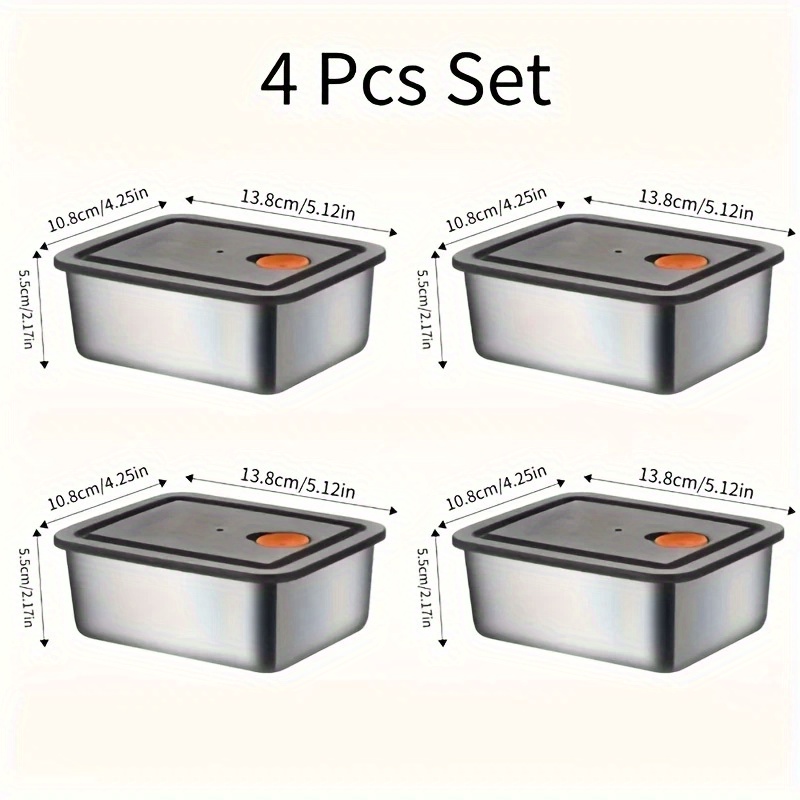 4pc Set Wadah Penyimpanan Maka - Food Storage For Pantry ulasan dan harga