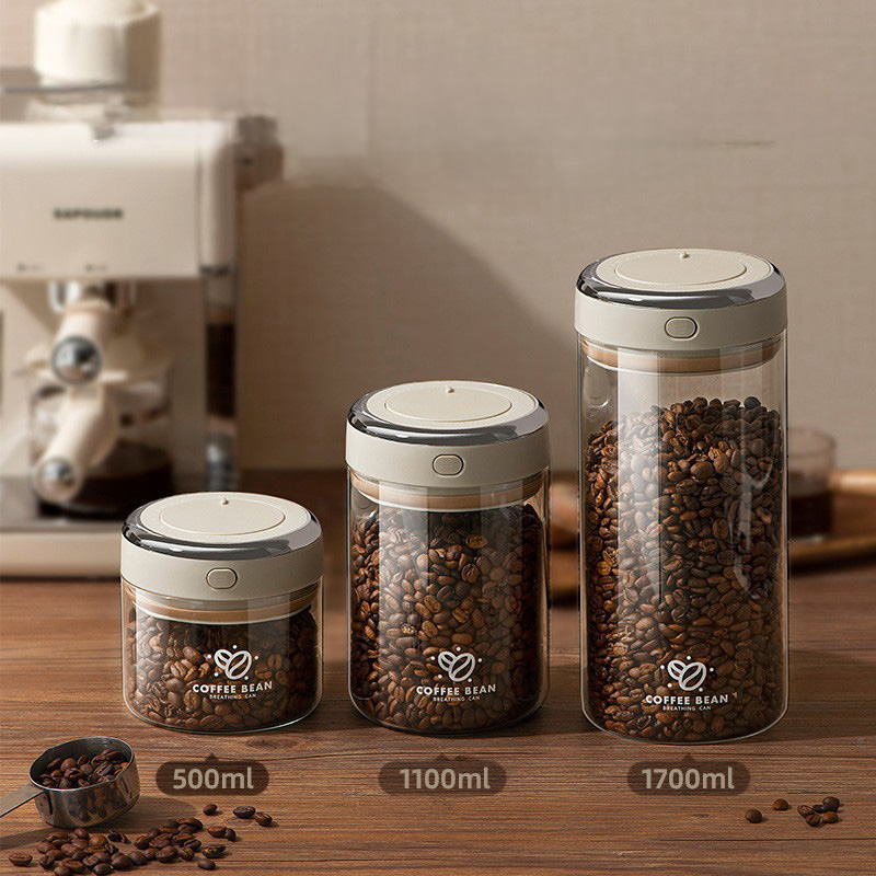 500/1100/1700ml Wadah Vakum Bi - Food Storage Jars & Containers ulasan dan harga