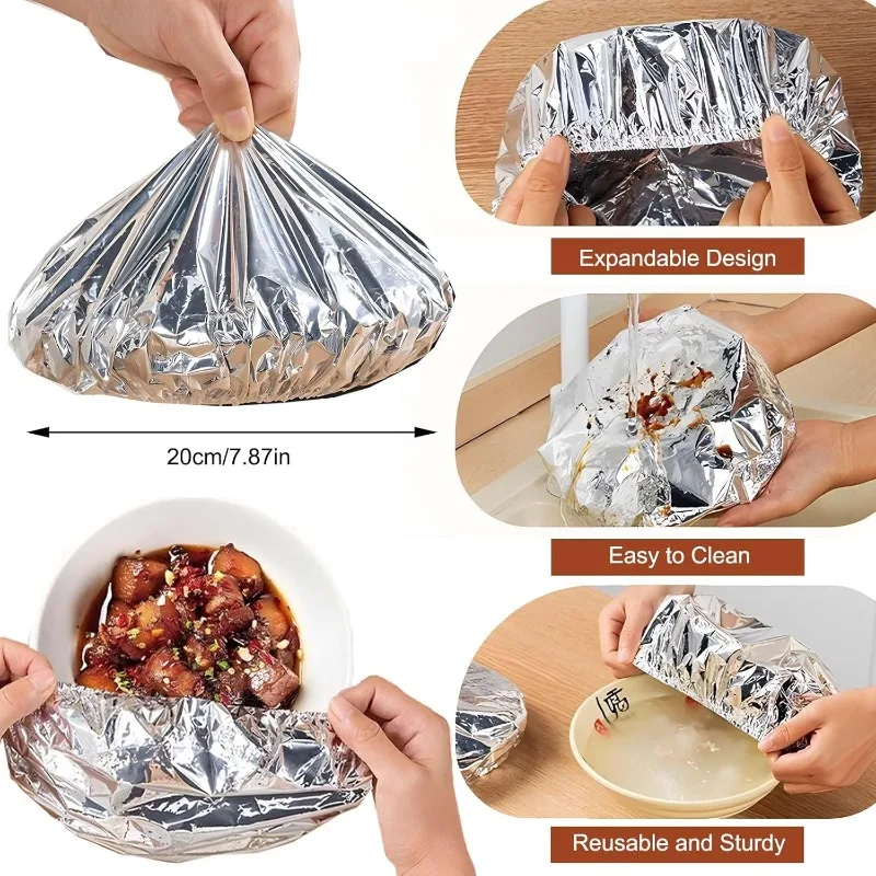 10/20 Buah Penutup Aluminium F - Food Storage To Keep Warm ulasan dan harga