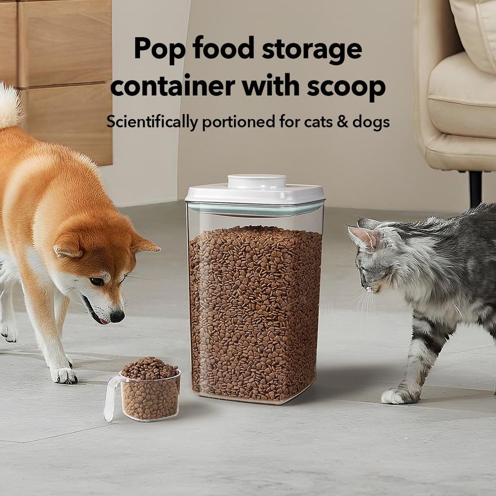 130ml Scoop – Wadah Makanan An - Food Storage Dog ulasan dan harga