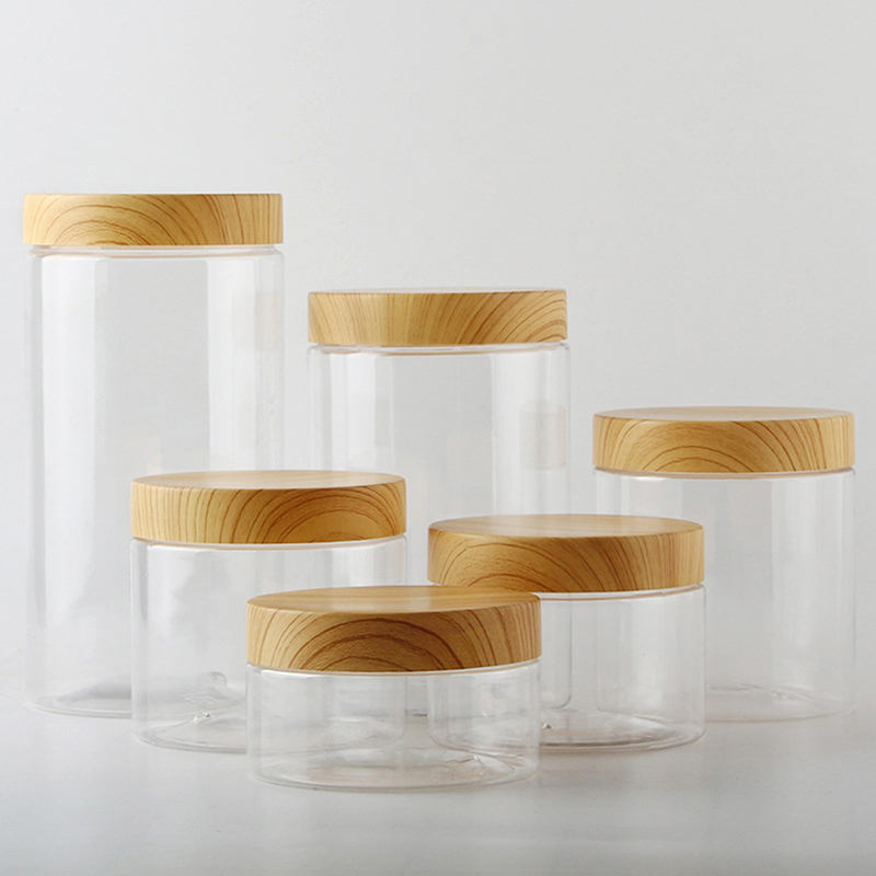 100/200/300/400/500/800/1000Ml - Food Storage Jars With Wooden Lids ulasan dan harga