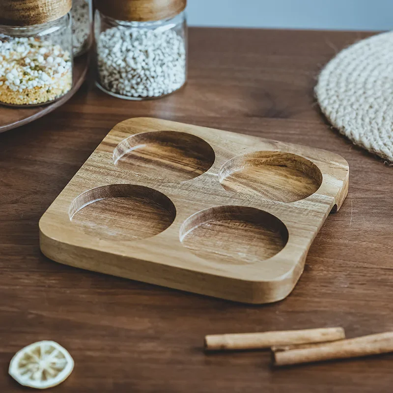 Wadah makanan tutup kayu, wada - Food Storage Jars With Wooden Lids ulasan dan harga