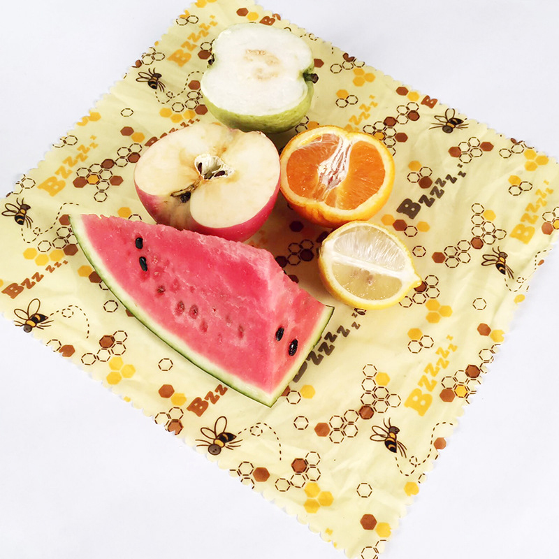 3/7 buah lilin lebah pembungku - Beeswax Food Wrap ulasan dan harga