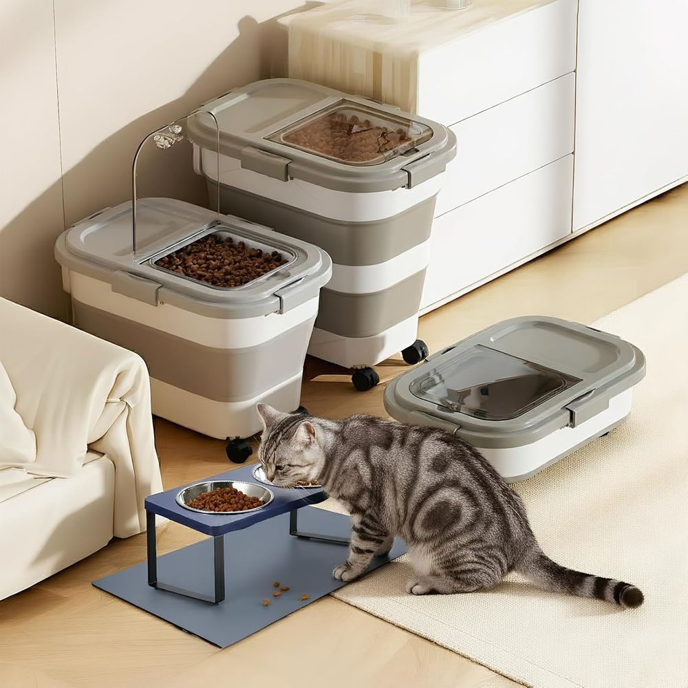 Wadah Penyimpanan Makanan Anji - Food Storage Dog ulasan dan harga