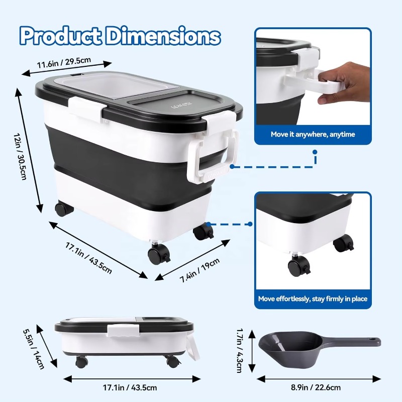 Kontainer Penyimpanan Makanan  - Food Storage Dog ulasan dan harga