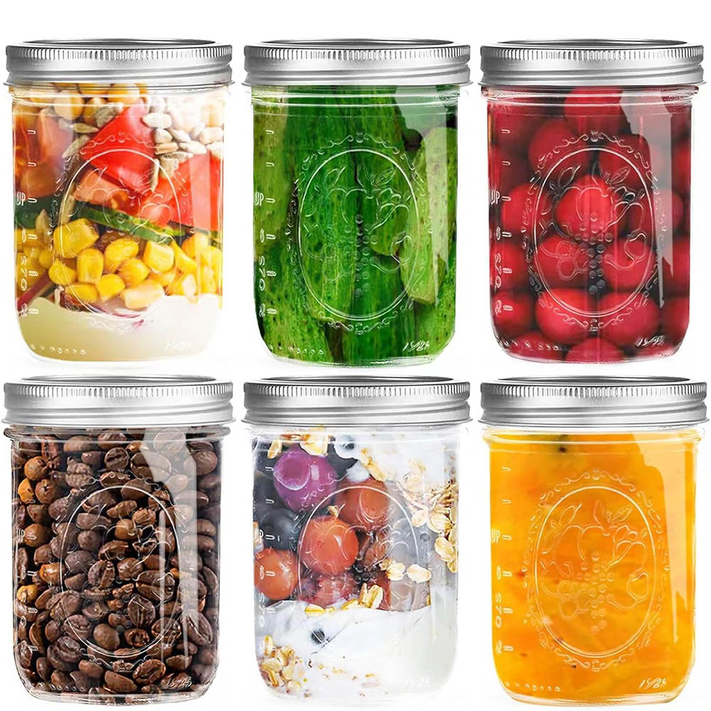 Stoples Mason Mulut Lebar 16oz - Food Storage Lid ulasan dan harga