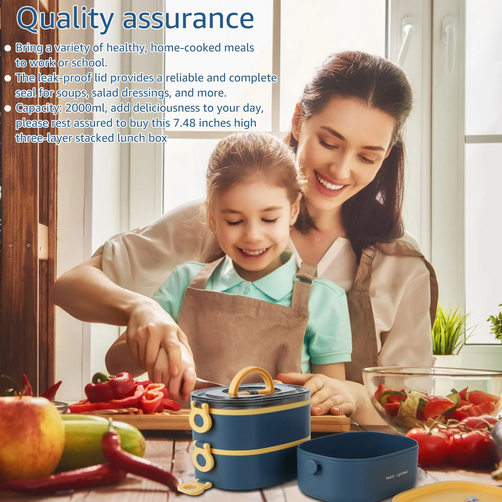 Kotak makan siang portabel unt - Food Storage To Keep Warm ulasan dan harga