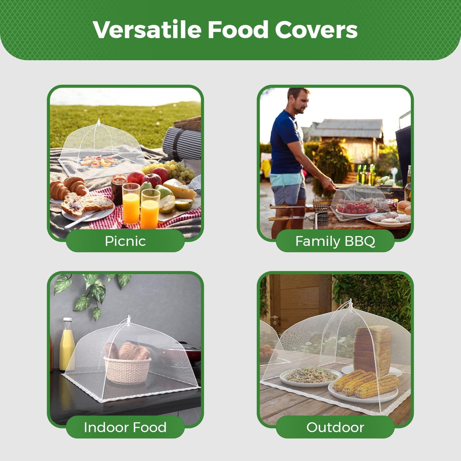 Penutup Makanan Lipat Anti Lal - Food Storage Long Term ulasan dan harga
